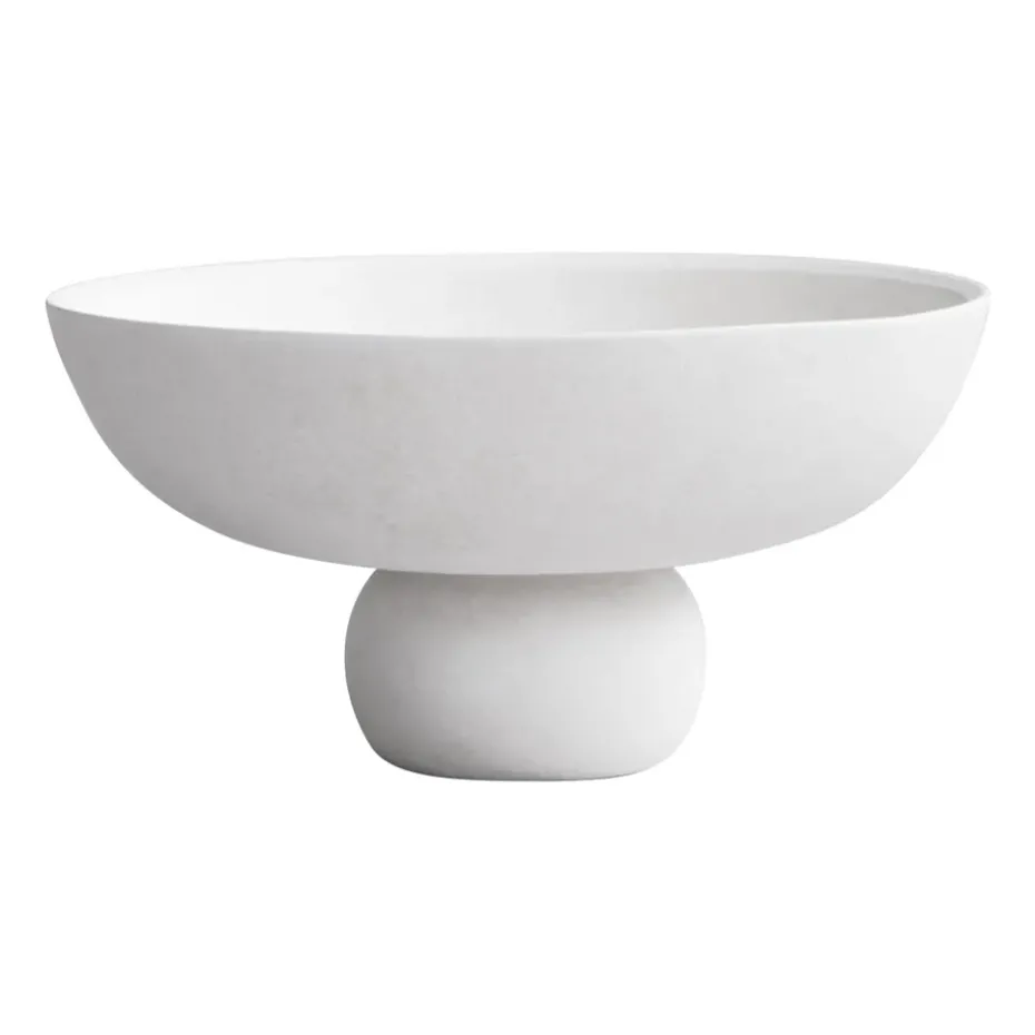Cuenco Baburu Ø30 cm, Bone White