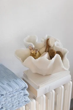 Cuenco decorativo Coral, Off-white