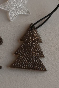 Decoración colgante Airy hanging tree, Brown
