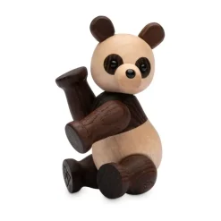 Decoración panda Pixi arce 9 cm, Marrón
