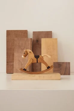 Decoración The Rocking Horse 13,5 cm, Roble, 13,5 cm