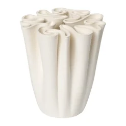 Dedali Jarrón 18 cm, Off-white