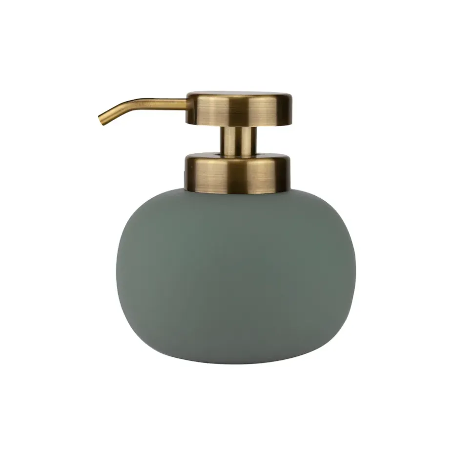 Dispensador de jabón Lotus bajo, frost green