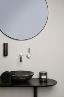 Dispensador de jabón Modo montaje en pared, negro