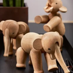 Elefante mini Kay Bojesen, roble