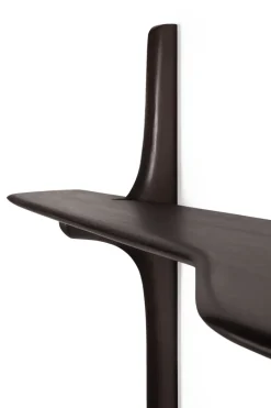 Escultura Organic 22 cm, Varnished mahogany
