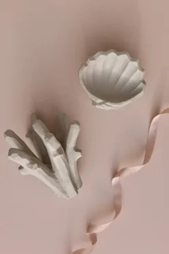 Escultura The Clam Shell 13 cm, Limestone