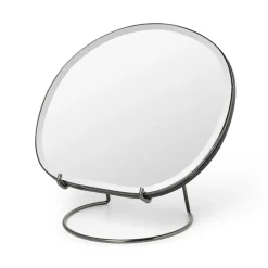 Espejo de mesa Pond, Dark chrome