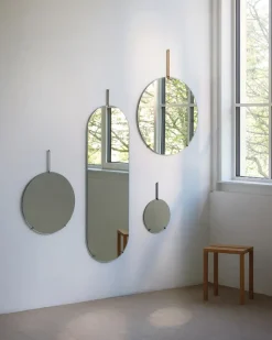Espejo de pared Moebe Ø50 cm, Stainless steel