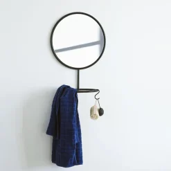 Espejo de pared Reflection, negro