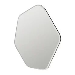 Espejo de pared Ruby 60x50 cm, Clear-black