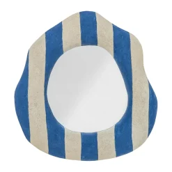 Espejo de pared Travis 39,5x38,5 cm, Azul