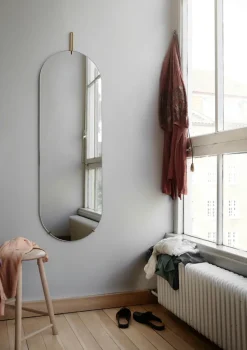 Espejo de pared 40,4x146,9 cm, Brass