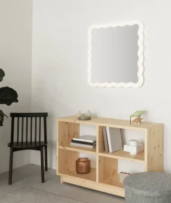 Espejo Illu 80x80 cm, Blanco