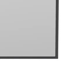Espejo Montana rectangular 69,6x138 cm, Anthracite