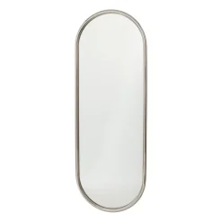 Espejo plateado Angui, 29x78 cm