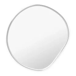 Espejo Pond, Small dark chrome