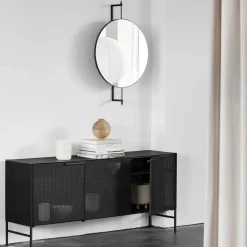 Espejo Rotating, Beige