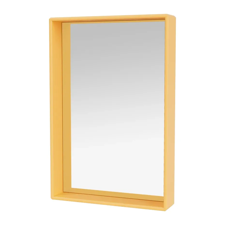 Espejo Shelfie colour frame 46,8x69,6 cm, Acacia