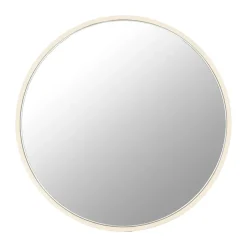 Espejo Sphere Ø60 cm, Beige