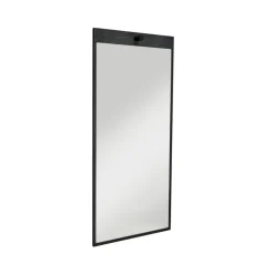 Espejo Tillbakablick rectangular, Negro
