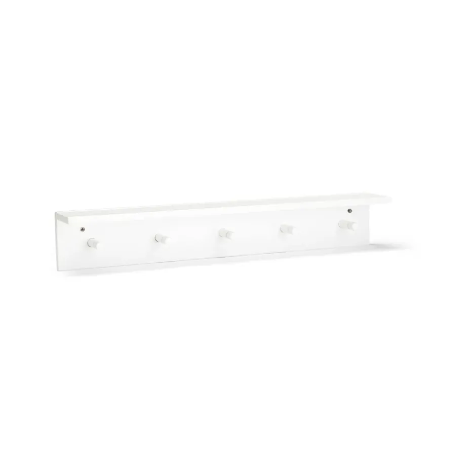 Estante con ganchos Star, Blanco