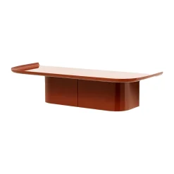 Estante de pared Korpus 4 hooks M, Brick red