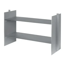 Estante de pared Lager 26x77 cm, Aluminio
