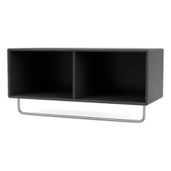 Estante para sombreros con perchero COAT, Anthracite