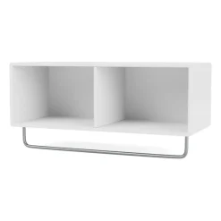 Estante para sombreros con perchero COAT, New white