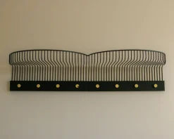 Estante para sombreros Lunett, Negro
