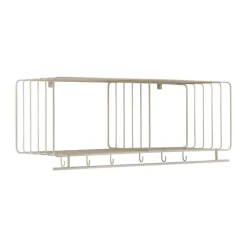 Estante perchero Nod 90 cm, Beige
