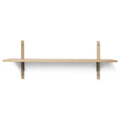 Estante Sector L/S, Roble-negro