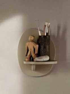 Estantería de pared Pilu 25 cm, Cashmere