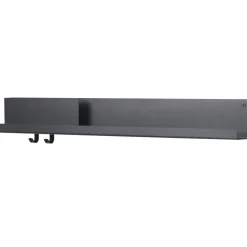 Estantería Folded, grande, negro
