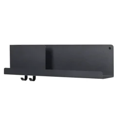 Estantería Folded, mediana, negro