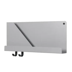 Estantería Folded, pequeña, gris