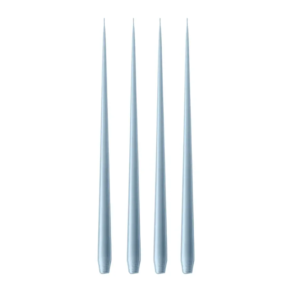 ester & erik 4 Velas lacadas, Dusty blue 83, 42 cm