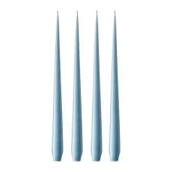 ester & erik 4 Velas lacadas, Moon blue 37, 32 cm