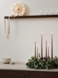 ester & erik 4 Velas lacadas, Winter rose 84, 32 cm