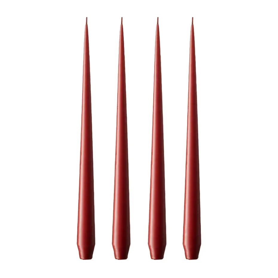 ester & erik 4 Velas mate, aged rust, 32 cm