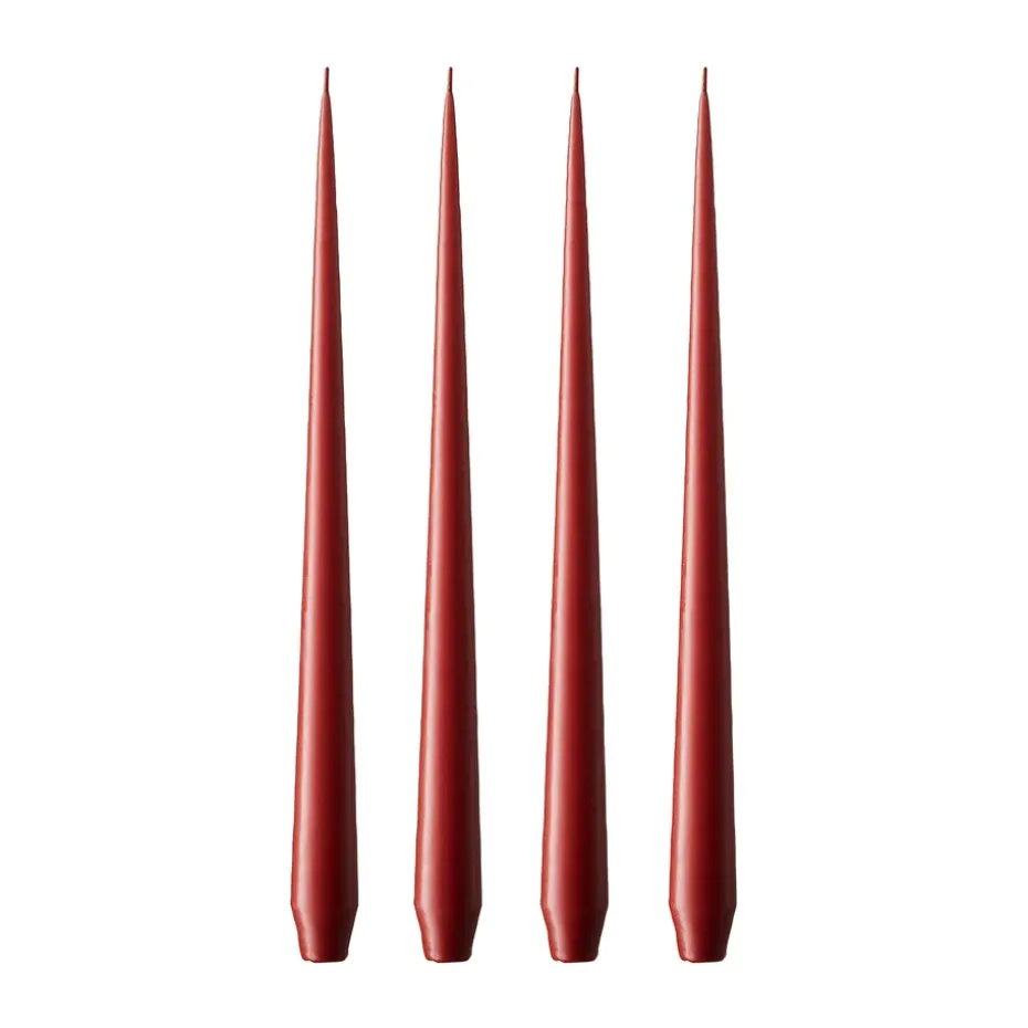 ester & erik 4 Velas mate, aged rust, 42 cm