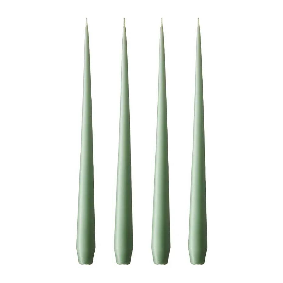 ester & erik 4 Velas mate, eucalyptus, 42 cm