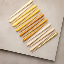 ester & erik 4 Velas mate, mörk saffran, 32 cm