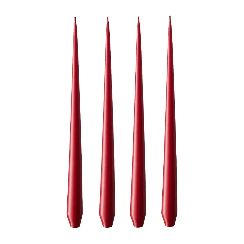 ester & erik 4 Velas mate, winter berry, 42 cm