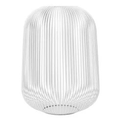 Farol portavelas Lito Ø32 cm, Blanco