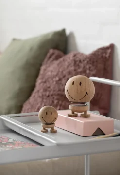 Figura Hoptimist Smiley S, Raw oak