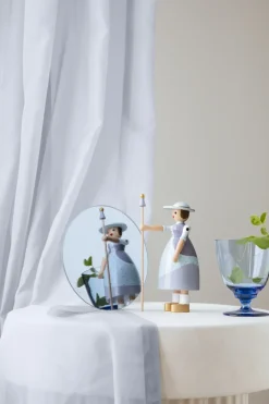 Figura Kay Bojesen pastora, azul claro