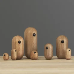 Figura Little Bird, roble, 13,5 cm