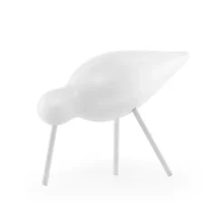 Figura Shorebird, blanco, mediano